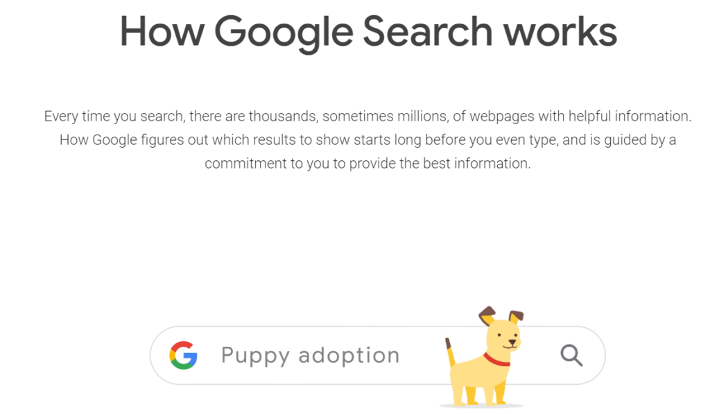 Google搜尋如何運作