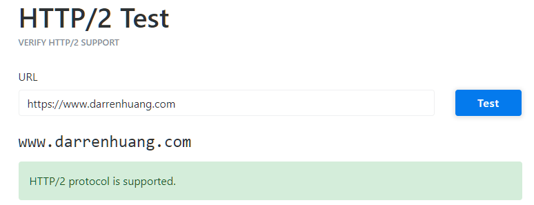 HTTP/2測試工具